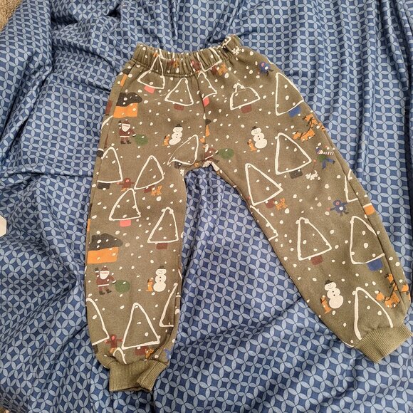 christmas jogging pants 4-5 years YOUTH - Picture 1 of 9